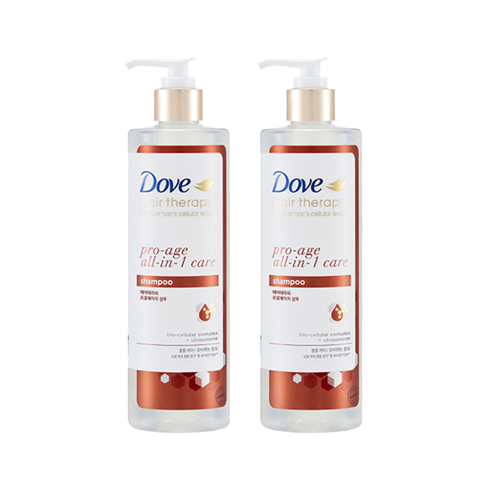 도브 헤어테라피 프로에이지 샴푸&nbsp;380ml 1+1(소비기한 27년 3월) [68919905]